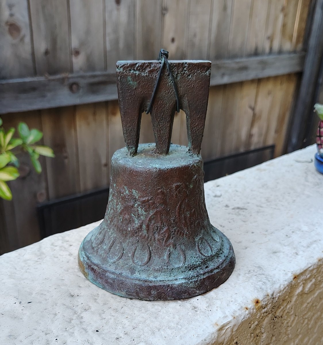 Cast Bronze Flemish-Style Hand Bell