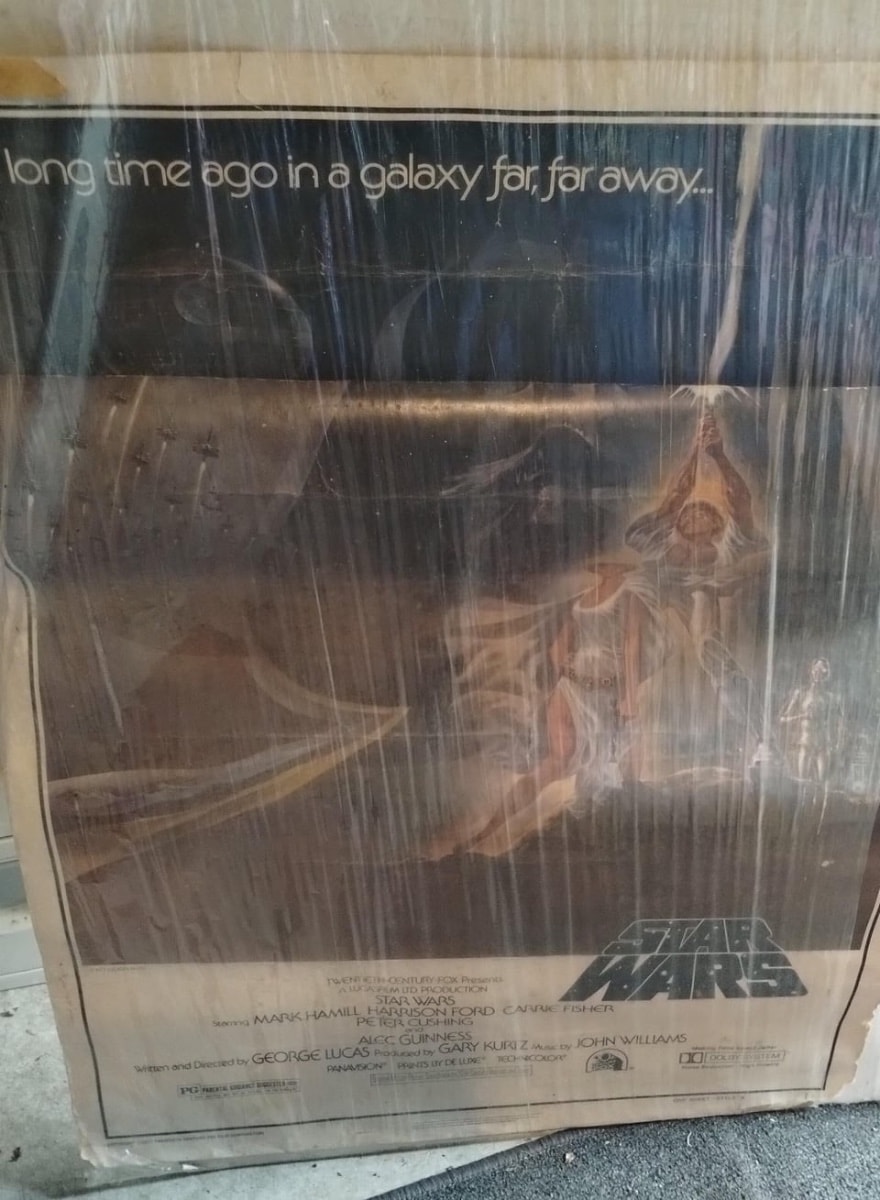 Star Wars 'Style A' Original One-Sheet Movie Poster, 1977
