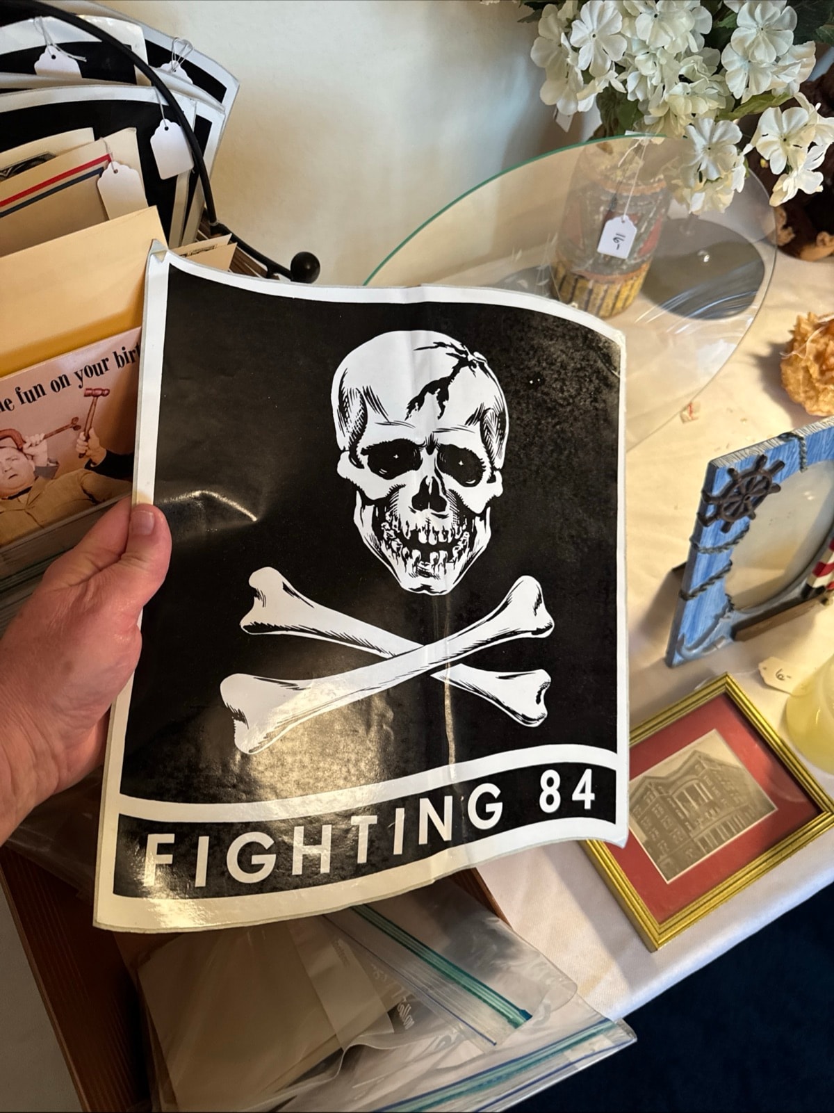 US Navy VF-84 'Jolly Rogers' Large Squadron Decal